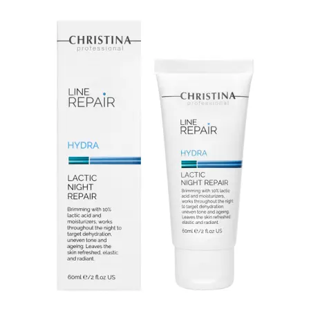 CHRISTINA Крем ночной восстанавливающий с молочной кислотой / Line Repair Hydra Lactic Night Repair 60 мл - 2