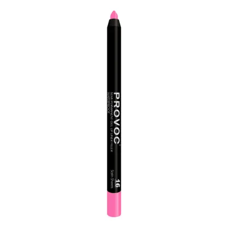 PROVOC Подводка гелевая в карандаше для губ, 16 розовый барби / Gel Lip Liner Satin Sheets - 1
