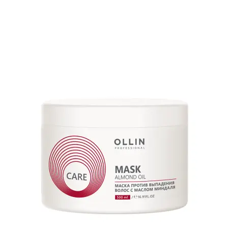 OLLIN PROFESSIONAL Маска с маслом миндаля против выпадения волос / Almond Oil Mask 500 мл - 1