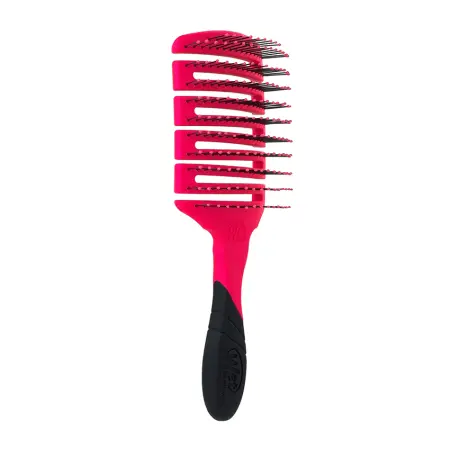 WET BRUSH Щетка для быстрой сушки волос с мягкой ручкой, прямоугольная розовая / PRO FLEX DRY PADDLE PINK - 3