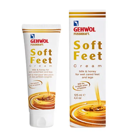 GEHWOL Крем шелковый с гиалуроновой кислотой Молоко и мед / Fusskraft 125 мл - 2