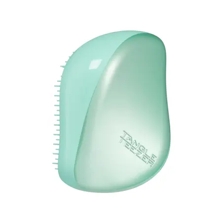 TANGLE TEEZER Расческа для волос / Compact Styler Frosted Teal Chrome - 5