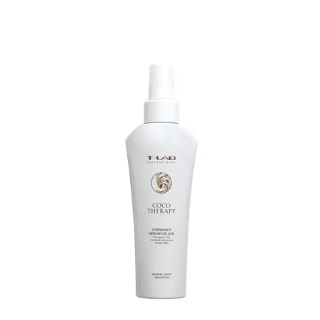 T-LAB PROFESSIONAL Сыворотка для поврежденных волос / COCO THERAPY Overnight Serum Deluxe 150 мл - 1