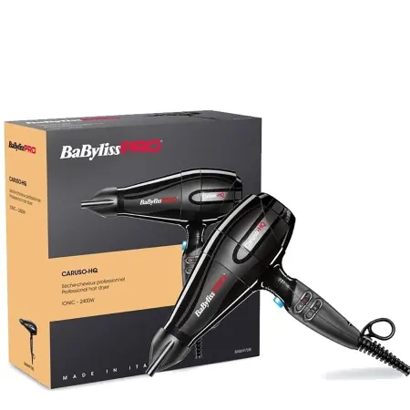 BABYLISS PRO Фен BaByliss Pro Caruso HQ, ионизация, 2 насадки 2400 Вт - 3