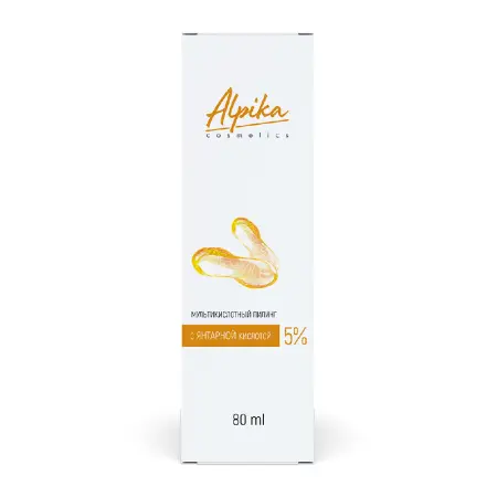АЛЬПИКА Пилинг мультикислотный с янтарной кислотой 5% 80 мл - 2