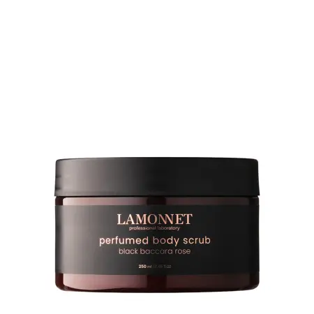 LAMONNET Скраб парфюмированный для тела, черная роза баккара / LAMONNET 250 мл - 1
