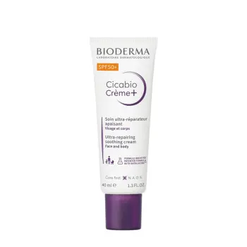Крем плюс восстанавливающий и успокаивающий SPF 50+ / Cicabio 40 мл