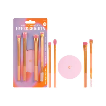 REAL TECHNIQUES Набор для макияжа / Real Techniques Hyperbrights Bold Type Eye Set - 2