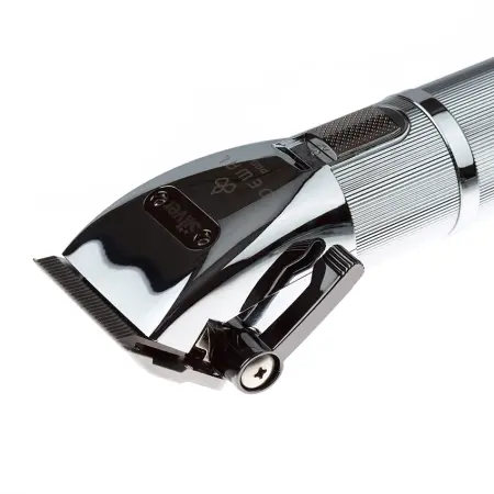 DEWAL PROFESSIONAL Машинка для стрижки Silver, аккумуляторно-сетевая, 6000-7000 об/мин, нож 45 мм, 0,5-3,5 мм, 10 насадок - 5