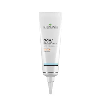 Крем солнцезащитный для лица / AKNSUN MATTIFIYING FACE AQUA FUSION 50 мл