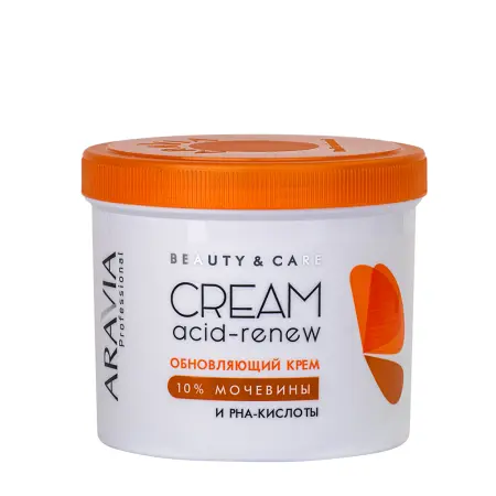 ARAVIA Professional Крем обновляющий с PHA-кислотами и мочевиной 10% / Acid-Renew Cream 550 мл - 1