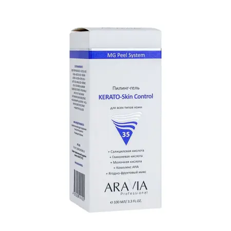 ARAVIA Professional Пилинг-гель для лица с АНА и ВНА кислотами / KERATO-Skin Control 100 мл - 4