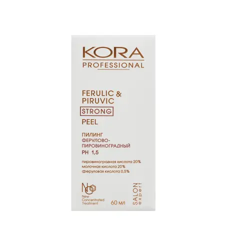 KORA Пилинг ферулово-пировиноградный / KORA PROFESSIONAL 60 мл - 3