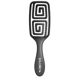 Расческа для сухих и влажных волос с ароматом винограда MZ005 / Wet Detangler Brush Rectangular Grape