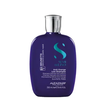 ALFAPARF MILANO Шампунь тонирующий анти-оранжевый / Anti-Orange Low Shampoo 250 мл - 1