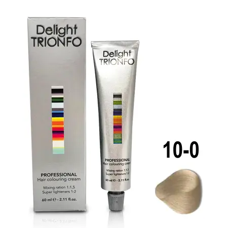 CONSTANT DELIGHT 10-0 крем-краска стойкая для волос, светлый блондин натуральный / Delight TRIONFO 60 мл - 2