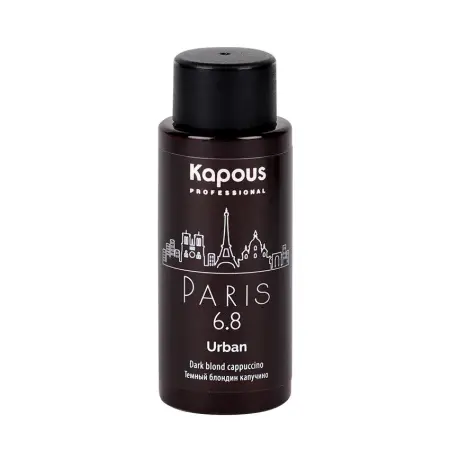 KAPOUS 6.8 краситель жидкий полуперманентный для волос, Париж / LC Urban 60 мл - 2