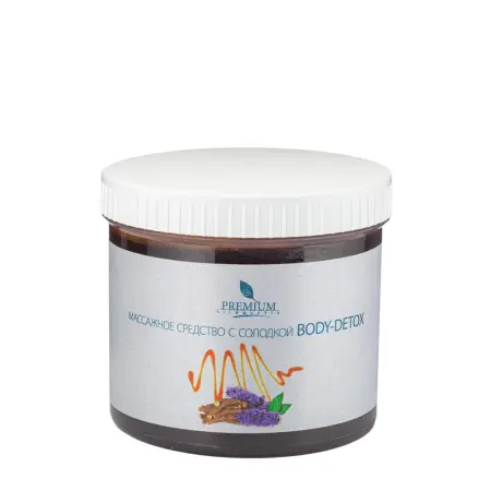 PREMIUM Средство массажное с солодкой / Body-detox 500 мл - 1