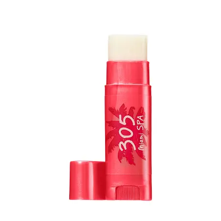 305 Miami SPA Бальзам для губ Клубника и масло макадамии / LIP BALM VITAMIN BOOSTER STRAWBERRY & MACADAMIA OIL 4,8 гр - 2