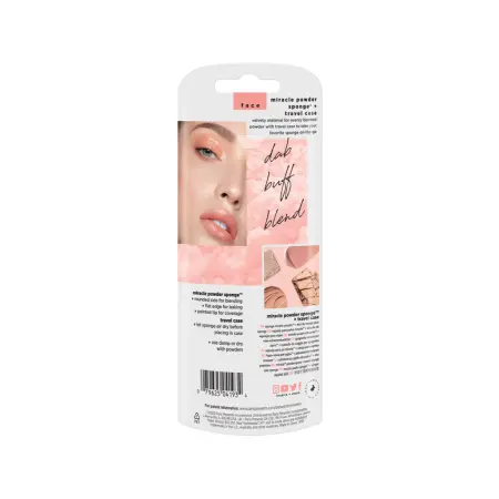 REAL TECHNIQUES Спонж для пудры с футляром для хранения / Real Techniques Summer Haze Miracle Powder Sponge + Case - 7