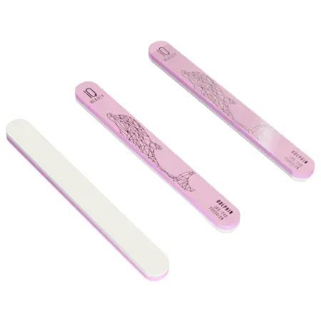IQ BEAUTY Пилка-шлифовщик для нормальных и поврежденных ногтей Dolphin 180/240 Prosalon Умный Дельфин - 2