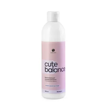 Шампунь балансирующий для волос с лемонграссом и бораго / ADRICOCO CUTE BALANCE 400 мл