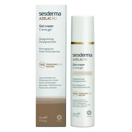 SESDERMA Крем-гель депигментирующий для лица / AZELAC RU Gel cream 50 мл - 3