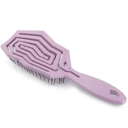 KOSMO SHTUCHKI Расческа геометрия, фиолетовая / KOSMO SHTUCHKI - 5