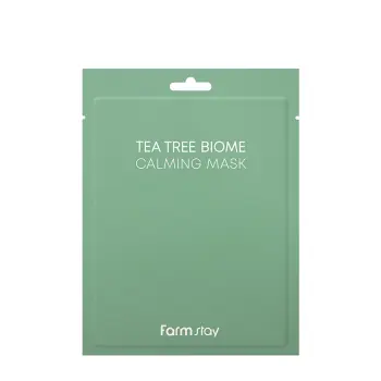 Маска тканевая интенсивно успокаивающая для лица с чайным деревом / Tea Tree Biome Calming Mask 25 мл