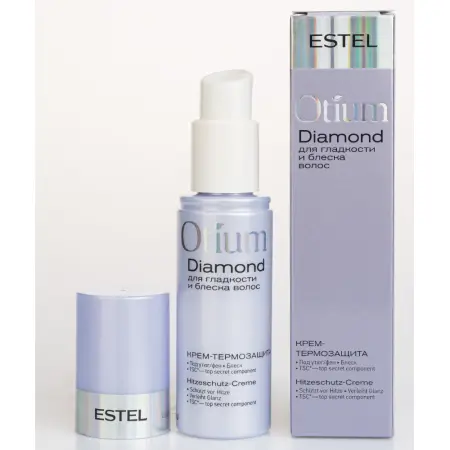 ESTEL PROFESSIONAL Крем-термозащита для волос / OTIUM DIAMOND 100 мл - 3