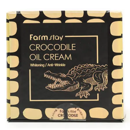 FARMSTAY Крем с жиром крокодила для лица / CROCODILE OIL CREAM 70 г - 4