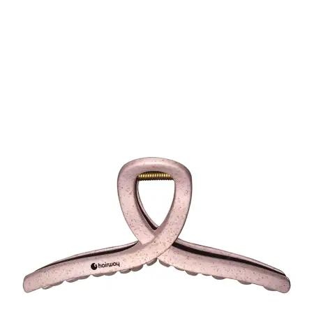 HAIRWAY Зажим 125 мм, розовый / Ecoline - 1
