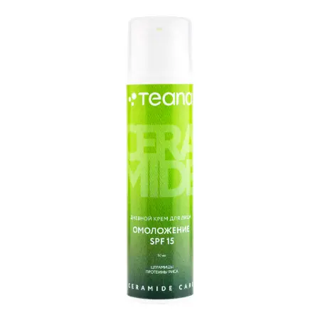 TEANA Крем дневной для лица Омоложение SPF 15 / CERAMIDE CARE 50 мл - 1