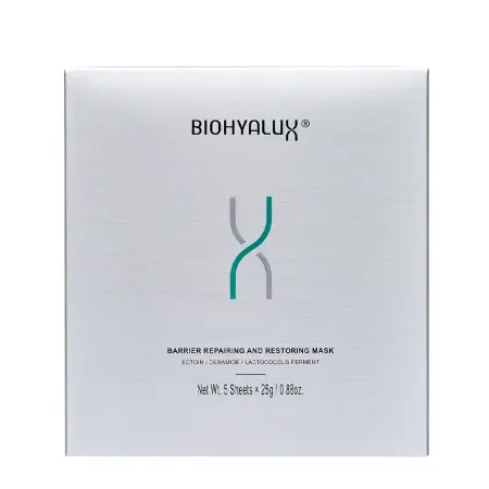 BIOHYALUX Маска для интенсивного восстановления, защиты и укрепления кожи / Barrier Repairing and Restoring Mask 5*25 гр - 1