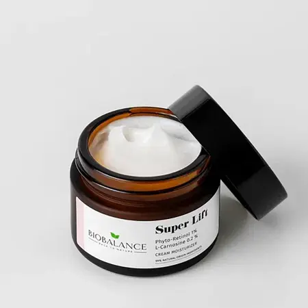 BIOBALANCE Крем для лица с фиторетинолом 1%+ L-карнозином 0,2% / SUPER LIFT CREAM 50 мл - 3