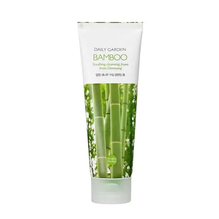 HOLIKA HOLIKA Пенка очищающая с бамбуком Дейли Гарден / Daily Garden Bamboo Soothing cleansing foam from Damyang 120 мл - 1