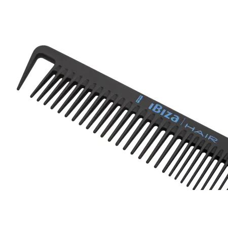 IBIZA HAIR Расческа карбоновая с широкими секциями / Carbon Comb Section - 2