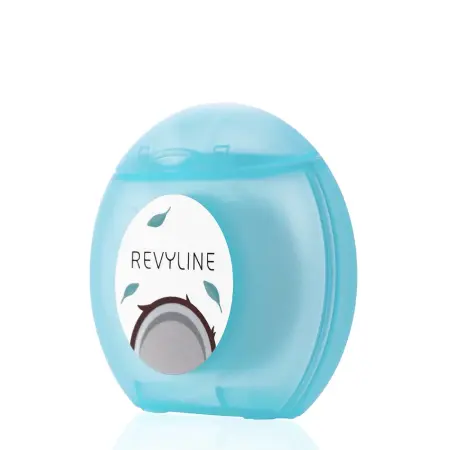 REVYLINE Нить зубная вощеная, полиэтилентерефталат с бамбуковым углем, кокос и мята / Perfect 30 м - 4