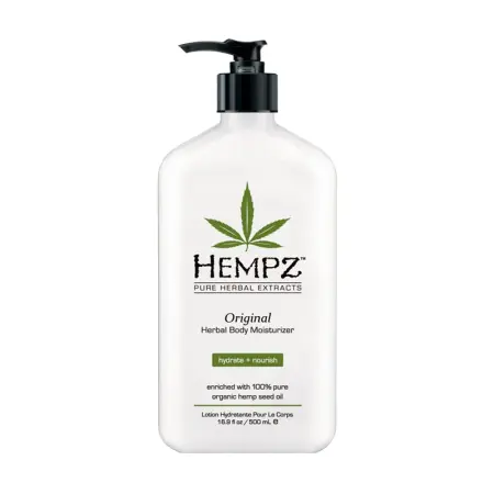HEMPZ Молочко увлажняющее оригинальное для тела / Herbal Moisturizer 500 мл - 1