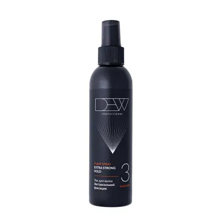 DEW PROFESSIONAL Спрей безупречный экстрасильной фиксации / Extra Hold Pump Spray 200 мл - 1