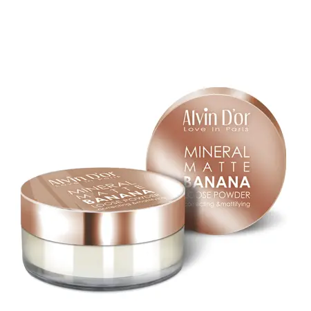 ALVIN D OR Пудра рассыпчатая / Mineral Banana Matte 8 гр - 2