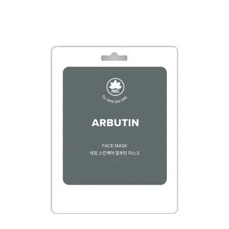 NAME SKIN CARE Маска тканевая для лица, арбутин / NAME SKIN CARE 22 гр - 1