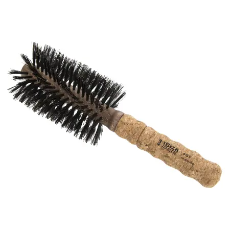 IBIZA HAIR Щетка круглая, закрученная для укладки волос, диаметр 70 мм (пробка) - 2