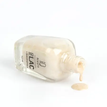 IQ BEAUTY 092 лак для ногтей укрепляющий с биокерамикой / Nail Polish PROLAC+bioceramics 12,5 мл - 4