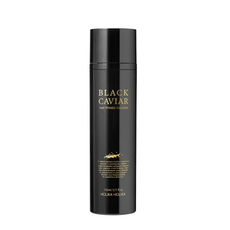 HOLIKA HOLIKA Эмульсия для лица с экстрактом черной икры / Black Caviar Anti-Wrinkle Emulsion 110 мл - 1