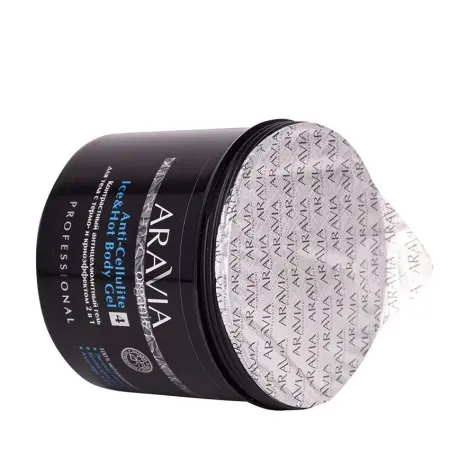ARAVIA Professional Гель контрастный антицеллюлитный для тела с термо и крио эффектом / Organic Anti-Cellulite Ice&Hot Body Gel 550 мл - 3