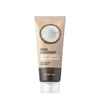 Гель-скатка отшелушивающая для лица с кокосом / Real Coconut Deep Clear Peeling Gel 100 мл