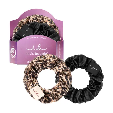 INVISIBOBBLE Резинка-браслет для волос / invisibobble SPRUNCHIE SLIM PREMIUM Leo is the New Black - 2