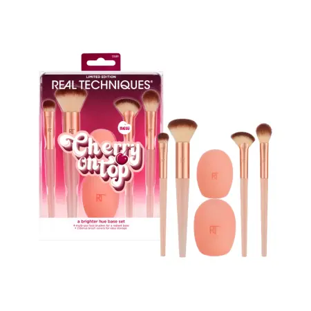 REAL TECHNIQUES Набор для макияжа / Real Techniques Cherry On Top A Brighter Hue Base Set - 2