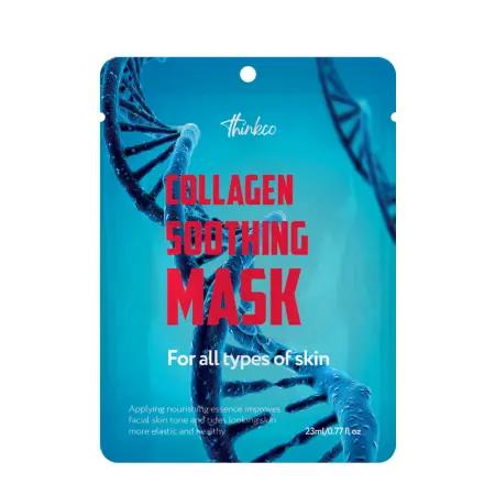 THINKCO Маска-салфетка для лица с коллагеном / Thinkco Collagen Soothing Mask 23 мл - 1